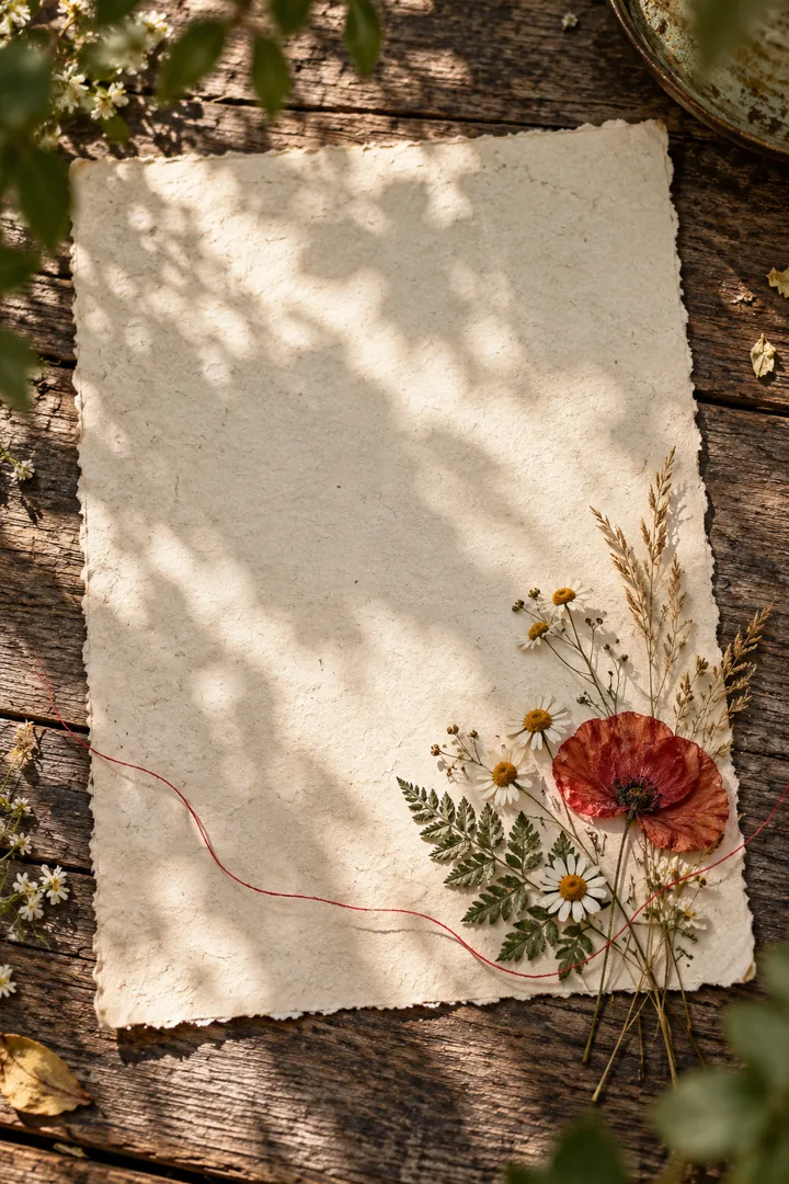 Portada de la invitación Natural